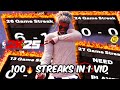 I BEAT 100 GAMES WORTH OF STREAKS IN ONE VIDEO ️
