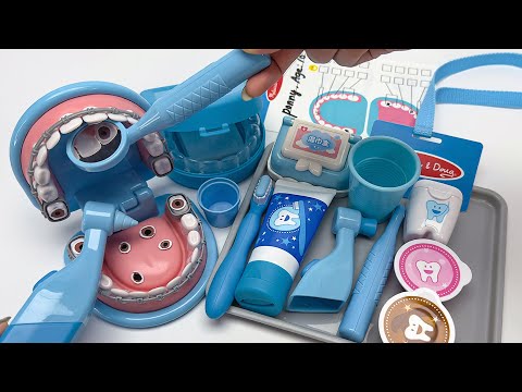 [toy asmr] Melissa & Doug Super Smile Dentist Kit 🦷 치과놀이 장난감 | Satisfying Unboxing