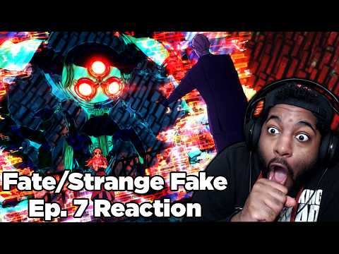 WHAT THE HELL IS THAT THING??? | Fate/strange Fake Episode 7 Reaction