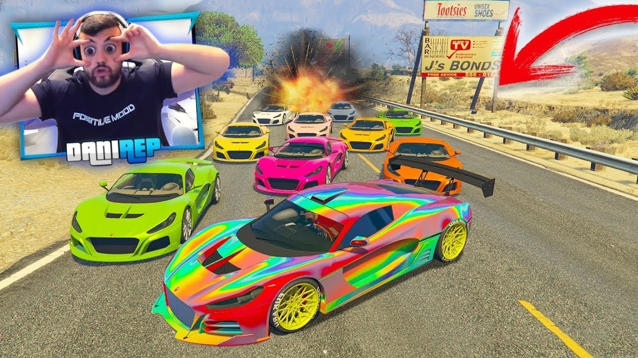 DANIREP vs UNA MUJER - GTA 5 ONLINE