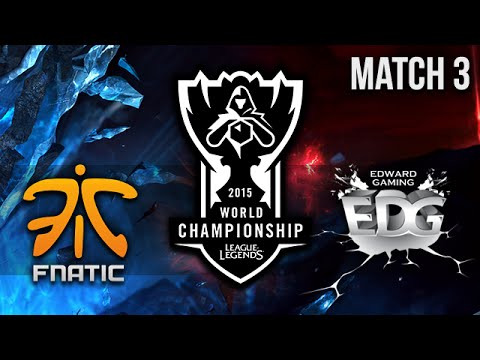 FNATIC vs EDG - Game 3 | WORLDS 2015 Quarterfinals BO5 - FR