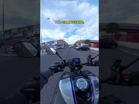 La humilde reacción de mi colega a la moto de @Cuimo