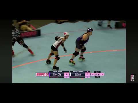 WFTDA Gotham Girls vs Rose City Rollerz - 2016 International Championships