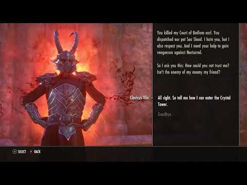 Elder Scrolls Online-Making a deal with-Clavicus Vile