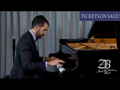 Dr. Zachary Bartholomew "Piano Legends" Florida Tour (Summer 2022)