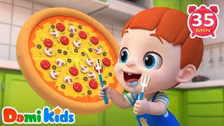 一起做披薩 🍕👩‍🍳 | 幼兒動手能力培養 | 趣味親子烹飪 | 寶寶生活技能啟蒙 | 快樂成長兒歌🎵 | 寶貝多米