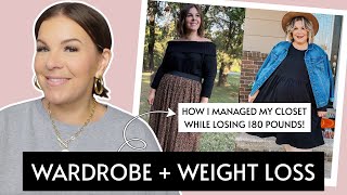 Dressing a Changing Body | Wardrobe Weight Loss Tips You NEED TO KNOW | My Tips after Losing 180 Lbs