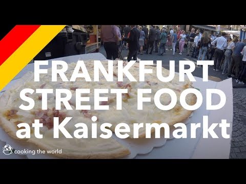 Comida de rua em Frankfurt - Comer no Kaisermarkt - O que comer em Frankfurt