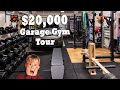 Crazy Home Garage Gym Tour!