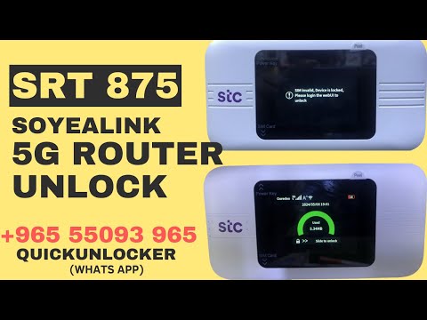 unlock srt 5g routers 