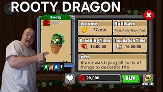 How to get the ROOTY DRAGON #dragonvale #dragongamer #rootydragon