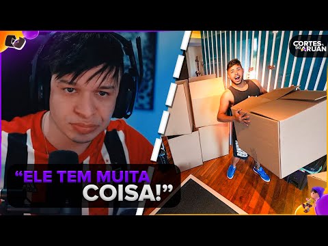 ARUAN REAGE: FIZ A GRANDE MUDANÇA DA MINHA CASA ANTIGA PARA CASA NOVA(RENATO GARCIA)-Cortes do Aruan