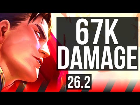 GAREN vs DR. MUNDO (TOP) | 67K damage | EUW Master | 26.2