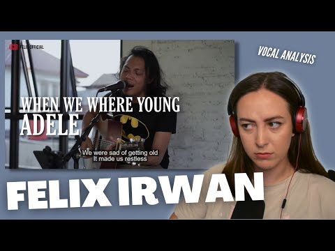 FELIX IRWAN When We Were Young | Vocal Coach Reacts (& Analysis) | Jennifer Glatzhofer
