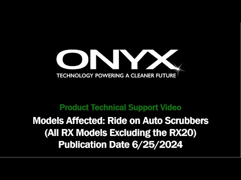 How to Disable Electronic Brake on Ride-On Autoscrubbers [3|4|RX26-34|1]