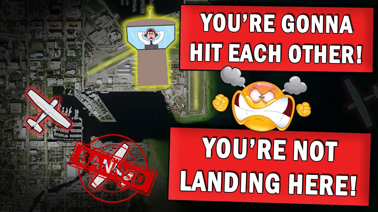 "This is Worst Flying I've Seen" | Furious Controller Lecturing Pilots!