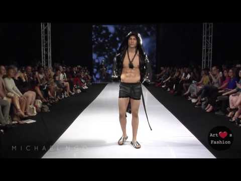 Michael NGO at Art Hearts Fashion LA Fashion Week SS/16