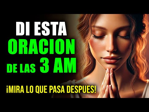 Cómo ORAR cuando te Despiertas a las 3 de la mañana | Poderosa Oración Matutina