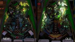 Zaccaria Pinball - Zankor Remake Old Vs New Artwork