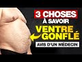 VOILÀ POURQUOI TON VENTRE EST GONFLÉ (rétention d’eau) - AVIS D’UN MÉDECIN 👨⚕️✅