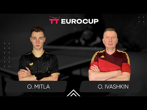 11:15 Oleksii Mitla - Oleksandr Ivashkin 10.10.2025 TT Euro.Cup Ukraine Star. TABLE 3