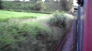 preview picture of video 'HST (43154)  Run from Wellington to Whiteball Tunnel'