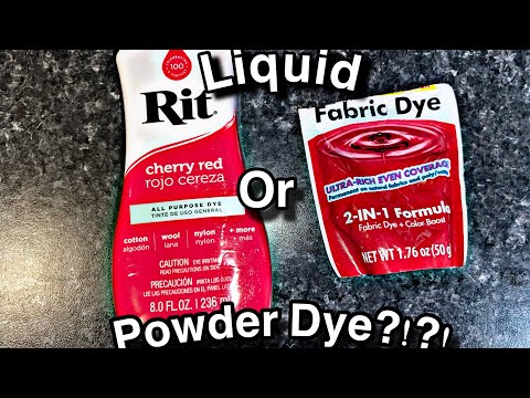 Liquid Or Powder Dye?!?!