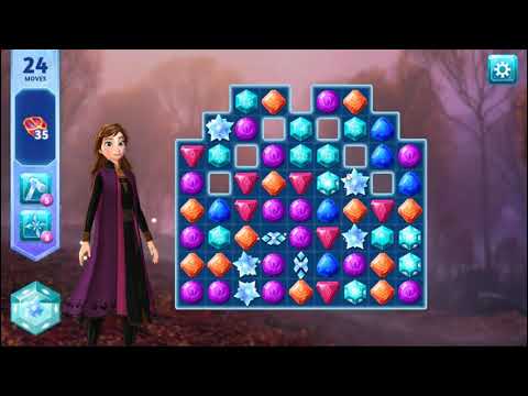 Disney Frozen Adventures Level 144 - NO BOOSTERS ❄️👸⛄ | SKILLGAMING ✔️