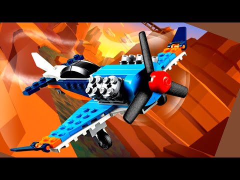 Конструктор LEGO Creator 3в1 «Винтовой самолёт» 31099 / 128 деталей