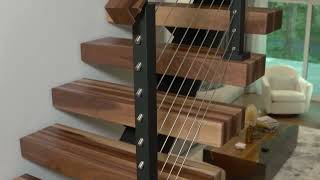 How to Easily Install Floating Stairs with Viewrail | Model ReModel