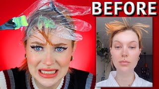 I USED RELAXER TO REMOVE MY COWLICK PERMANENTALY | Evelina Forsell