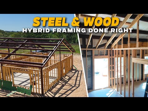 Barndo Build: Wood Framing Inside a Metal Building | The 1845 Way