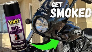 How to Smoke Out Brake and Turn Signals on a Motorcycle