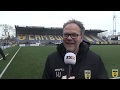 Voorbeschouwen met Henk de Jong op Excelsior - SC Cambuur