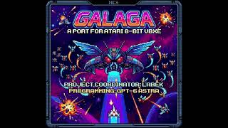 ATARI XL / XE / VBXE += GALAGA =+ NEW GAME 2026
