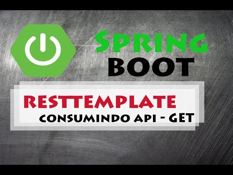 Consumindo API com RestTemplate | Spring Boot - GET Video