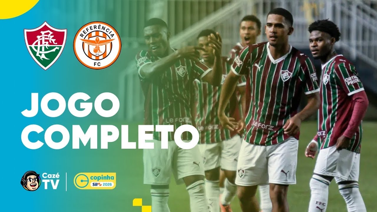JOGO COMPLETO: FLUMINENSE X REFERÊNCIA | COPINHA 2026 | SEGUNDA FASE