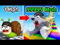 Going 8 163 917 MPH With My PETS In Roblox
