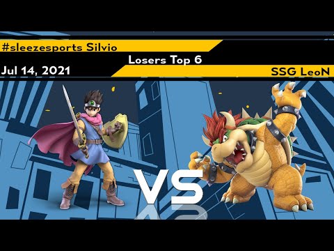[Smash Ultimate] Xeno207 (L.Top 6) - #sleezesports  Silvio vs SSG  LeoN