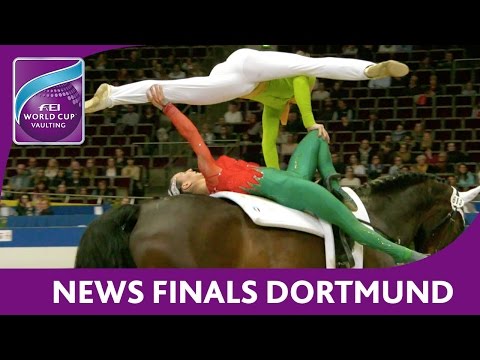 Double delight for Italy - News Finals Dortmund - FEI World Cup™ Vaulting 2016/17