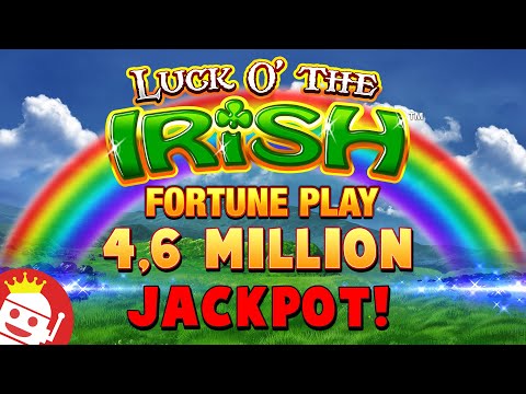 💰 UK PLAYER TRIGGERS £4.6M JACKPOT ON LUCK O' THE IRISH FORTUNE PLAY!