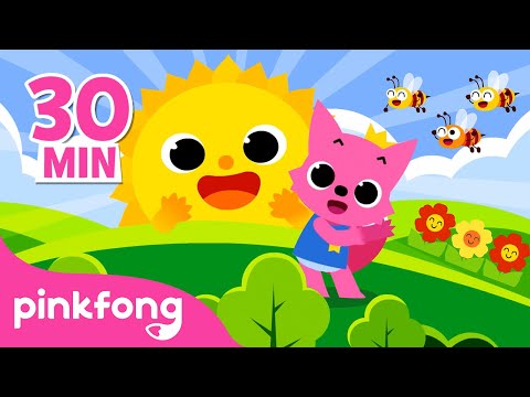 Acorda❗️Já é Manhã | +Compilação | Pinkfong Canções para crianças