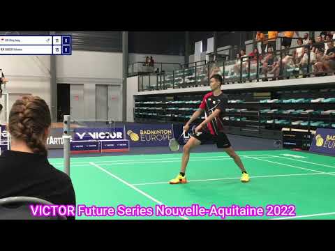 VICTOR FS Nouvelle-Aquitaine 2022- FINAL | MS| Ming Hong Lim (SGP) vs Valentin Singer (FRA)