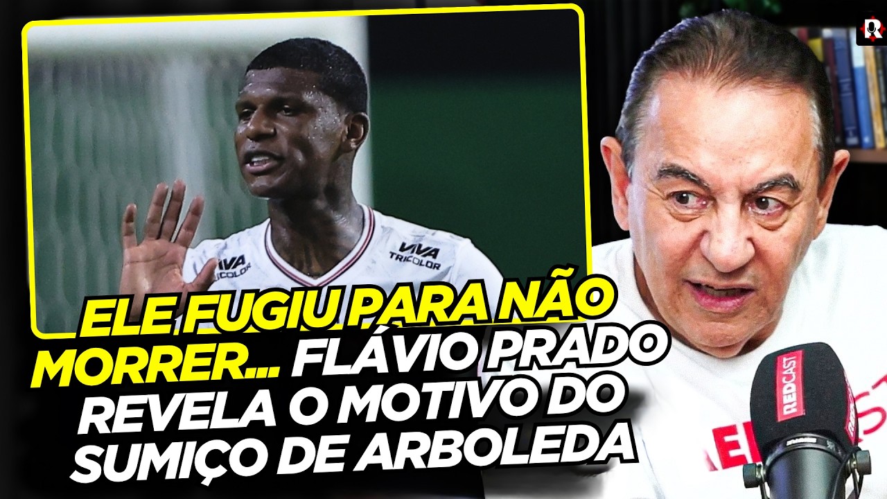 VAMPETA AVISOU! FLÁVIO PRADO EXPÕE COMO ARBOLEDA FOI MANIPULADO ATÉ FUGIR DO PAÍS!