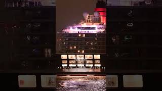 QUEEN ANNE - Sail away des Luxus Liners l Shipspotting Hamburg 06.01.2026
