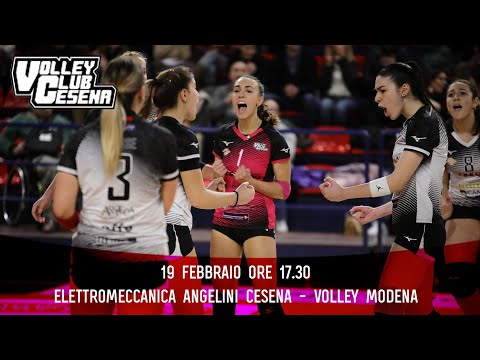 Elettromeccanica Angelini Cesena - Volley Modena