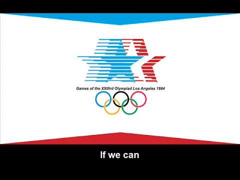1984 Olympic Games Theme Song Lyrics   Hino dos Jogos Olímpicos de 1984 letra