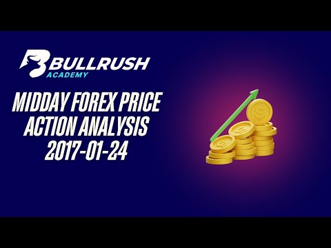 Midday Forex price action Analysis - 2017-01-24 (Setups on EUR/USD)