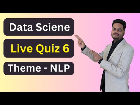 Data Science Live Quiz 8 Season 2 Data Science Quiz Theme Interview