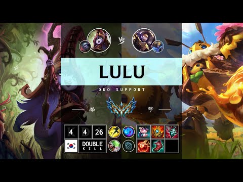 Lulu Support vs Blitzcrank - KR Challenger Patch 14.12